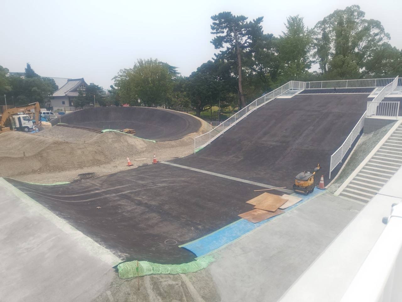 スケート場施工